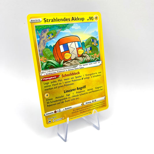 Pokémon Strahlendes Akkup / Holo / Zenit der Könige / 051/159 / Deutsch
