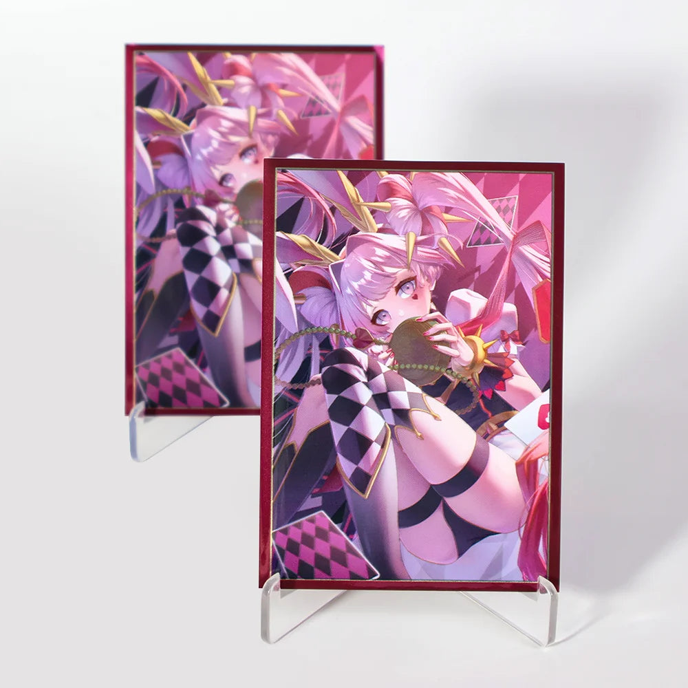 50 Premium Anime Kartenhüllen für Sammelkarten / Transparent / Neu OVP