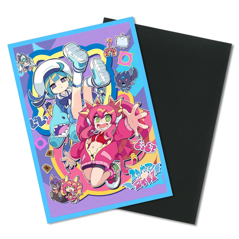 50 Premium Anime Kartenhüllen für Sammelkarten / Transparent / Neu OVP