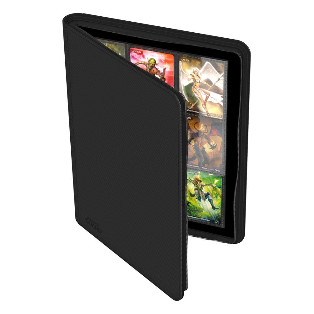 Ultimate Guard / Zipfolio 360 - 18 Pocket Binder XenoSkin / Schwarz