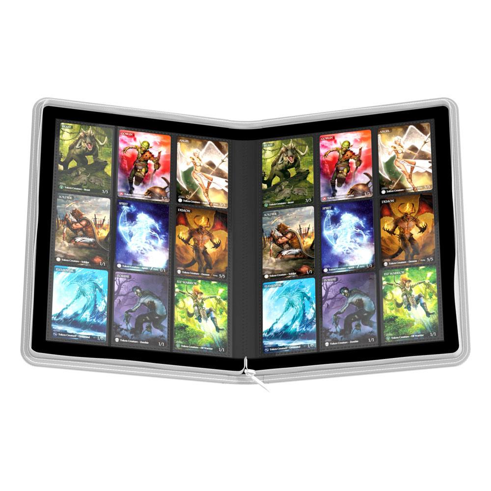 Ultimate Guard / Zipfolio 360 - 18 Pocket Binder XenoSkin / Weiß