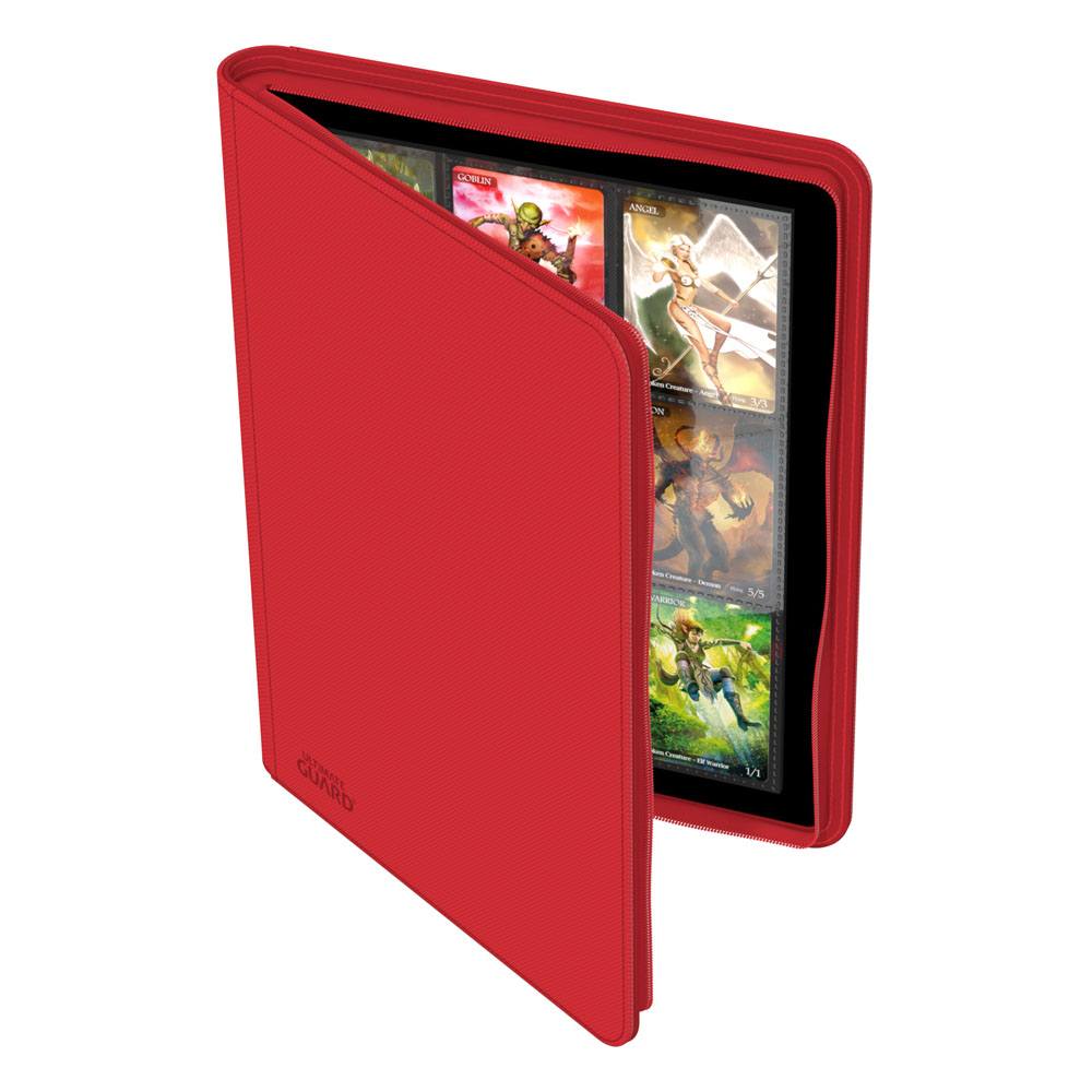 Ultimate Guard / Zipfolio 360 - 18 Pocket Binder XenoSkin / Rot